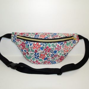 sac banane fleurs aquarelles