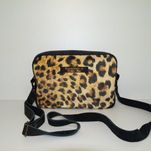 sac rectangle léopard