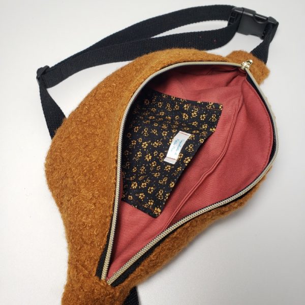 sac banane moumoute ocre - Image 2