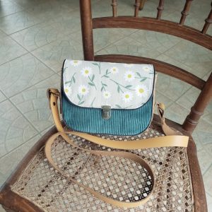 Sac besace marguerite
