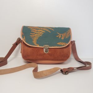 Sac besace Fougère