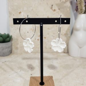 créoles, fleurs porcelaine froide