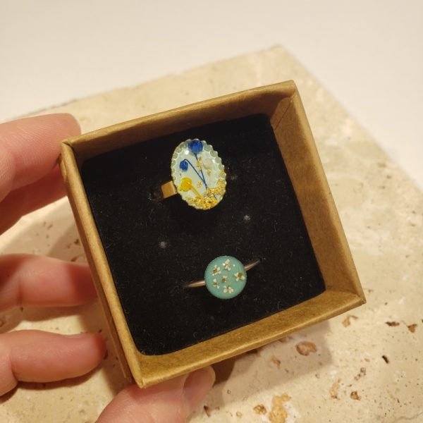 bague mini fleurs - Image 4