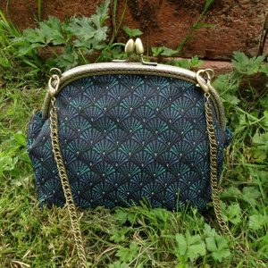 sac tissu éventail