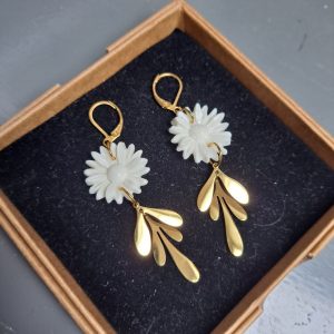 Boucles d’oreilles Marguerites