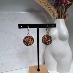 Boucles d’oreilles liège