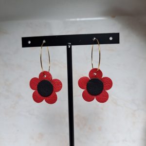 Créoles coquelicots