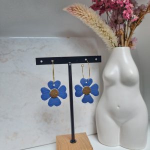 Créoles bleuets