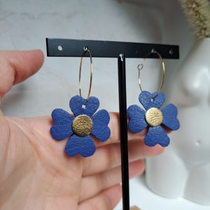 Créoles bleuets