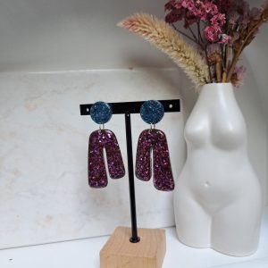 Boucles d’oreilles paillettes