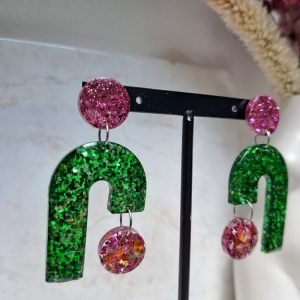 Boucles d’oreilles paillettes
