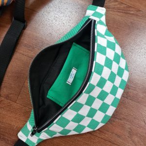 Sac banane damier