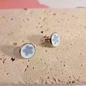 clous d&rsquo;oreilles Myosotis