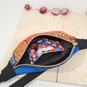 sac banane orange et bleu