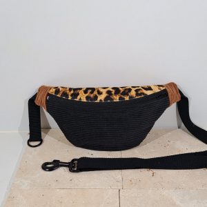 sac banane léopard