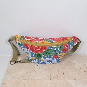 sac banane fleurie