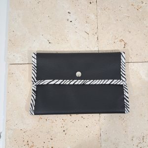 pochette à bijoux zèbre