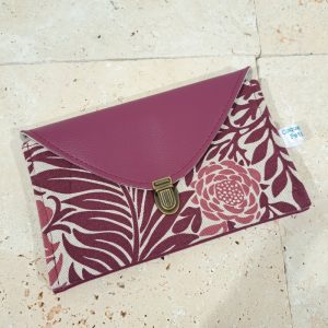 portefeuille couleur prune
