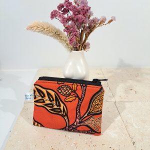 porte monnaie orange